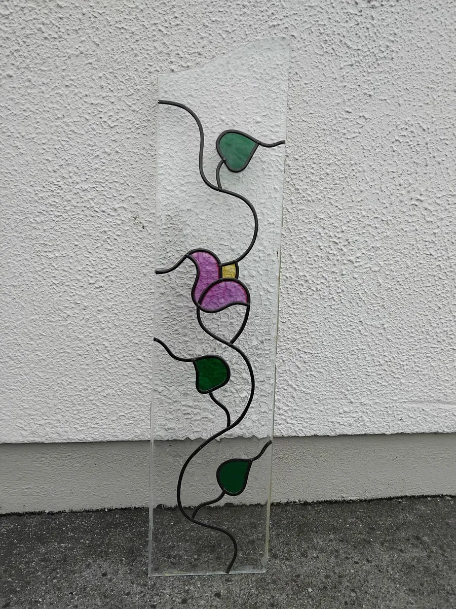 Stained glass for internal door