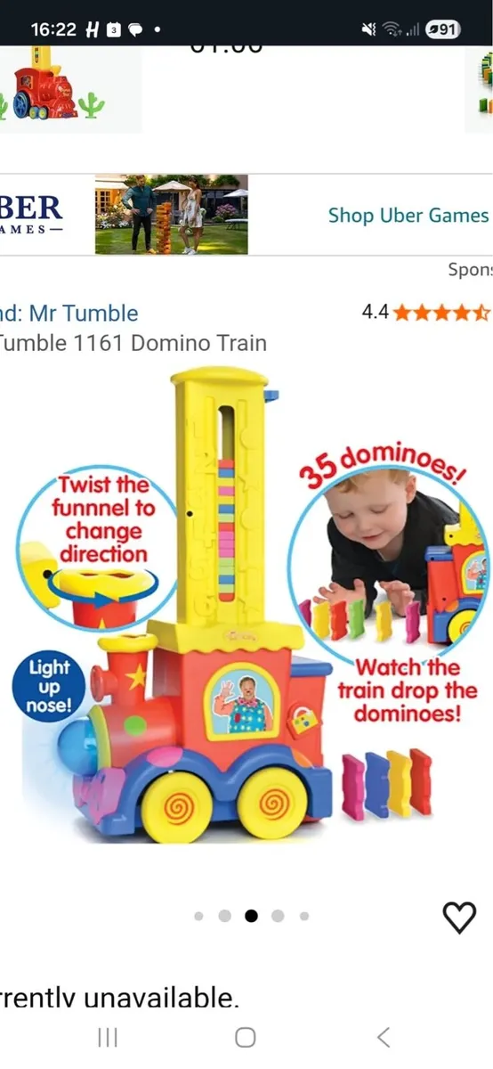 Mr Tumble Domino Train - Image 3