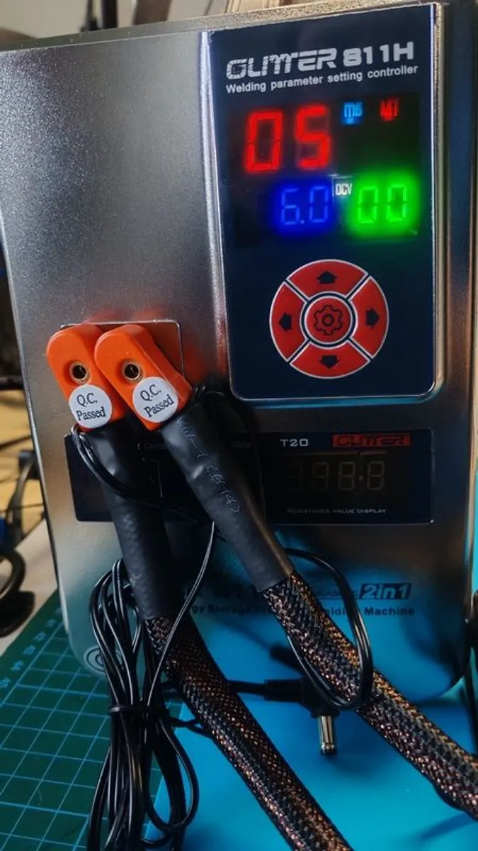 Glitter 811H 42KW Output Aluminum to Copper /nickle Spot Welding Machine for Iron Lithium Battery - Image 1