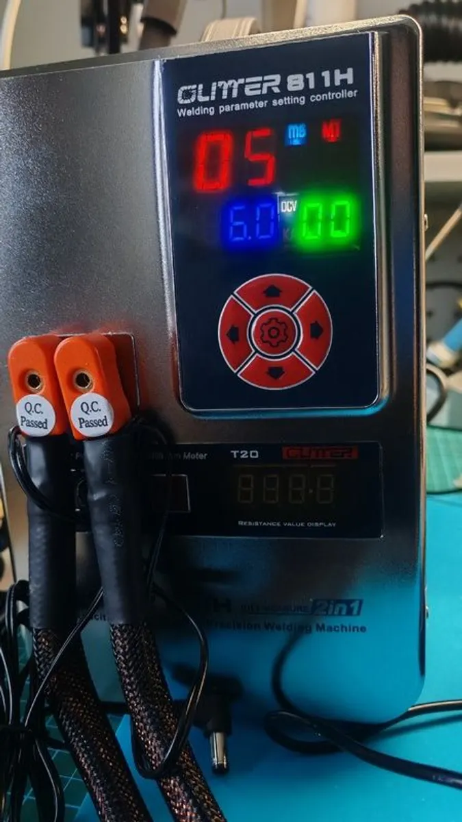 Glitter 811H 42KW Output Aluminum to Copper /nickle Spot Welding Machine for Iron Lithium Battery - Image 3
