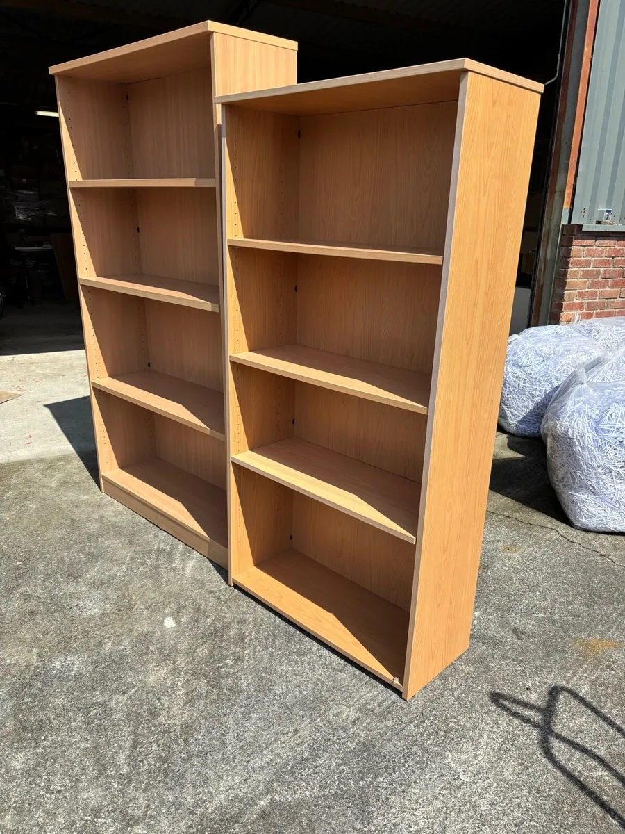 Beech bookcases sale - Image 4