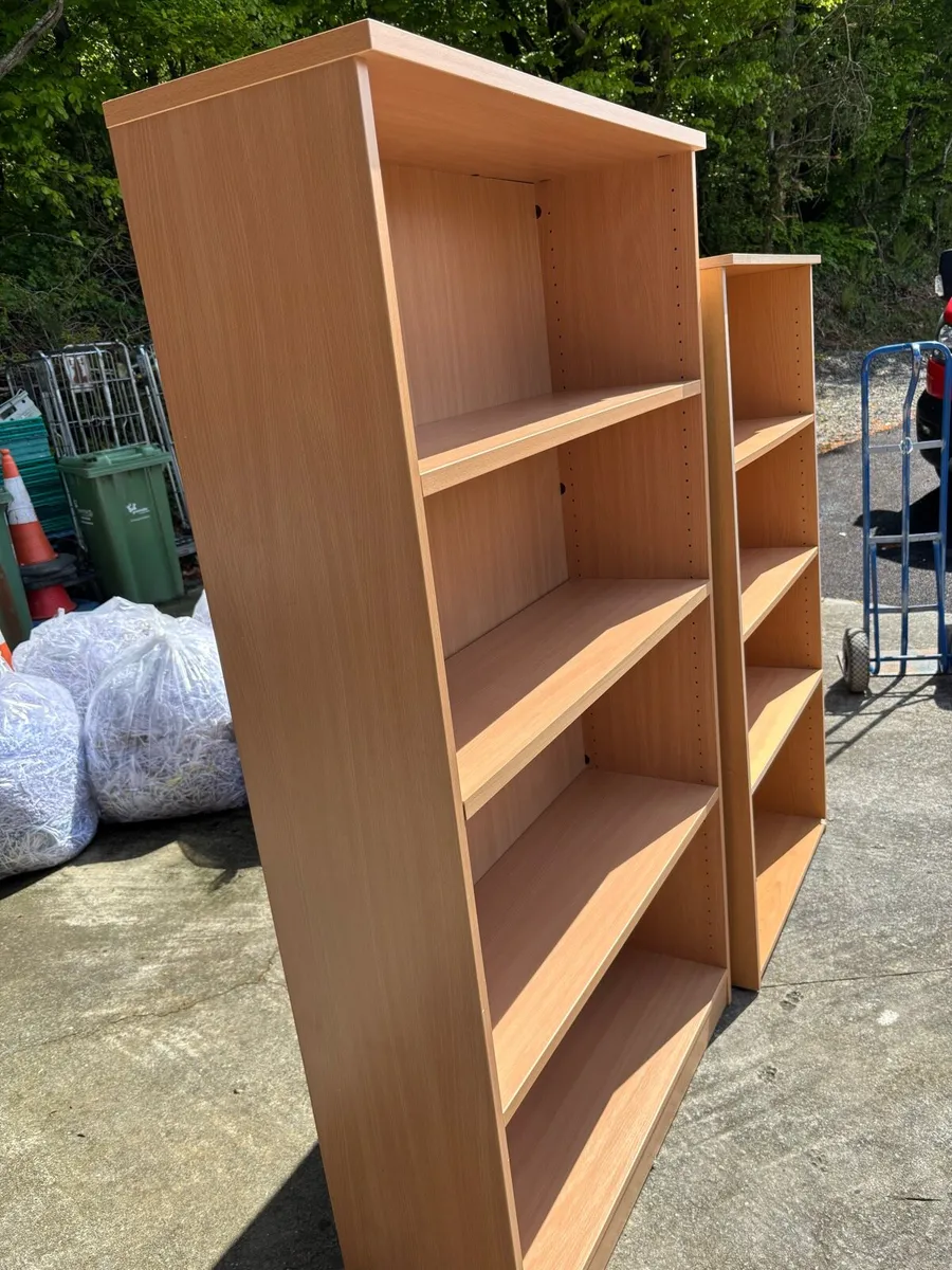Beech bookcases sale - Image 2