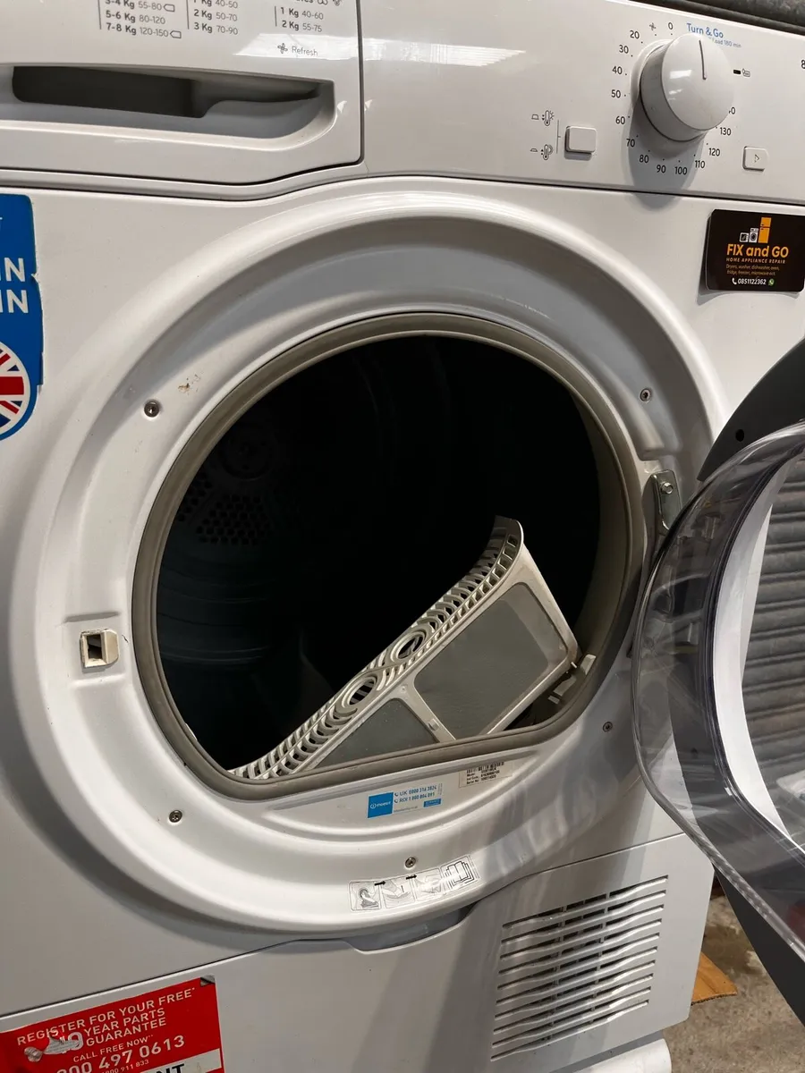 Condenser Tumble Dryer Indesit 8kg - Image 2