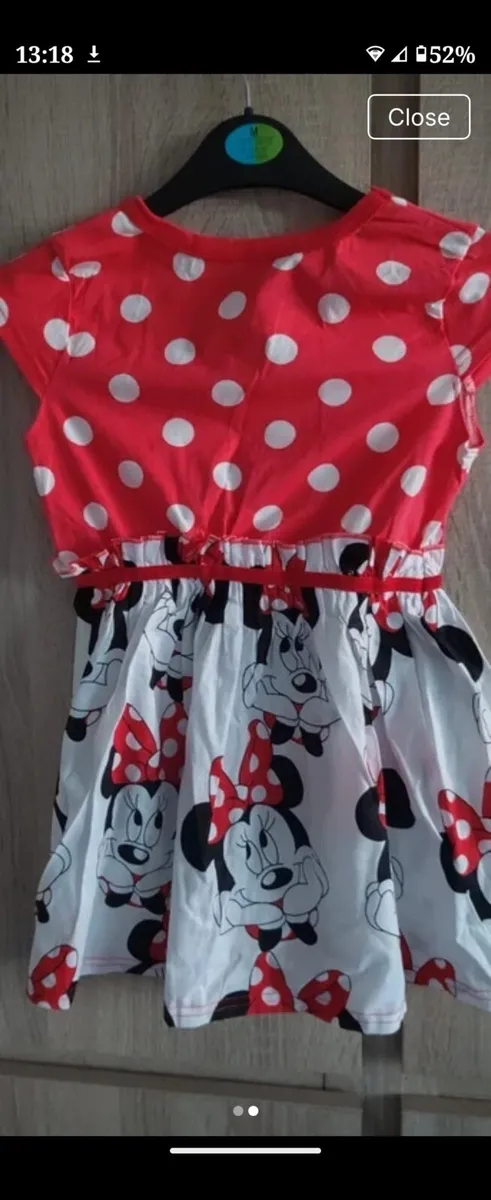 Mickey mouse dress size 4/5 years old - Image 1