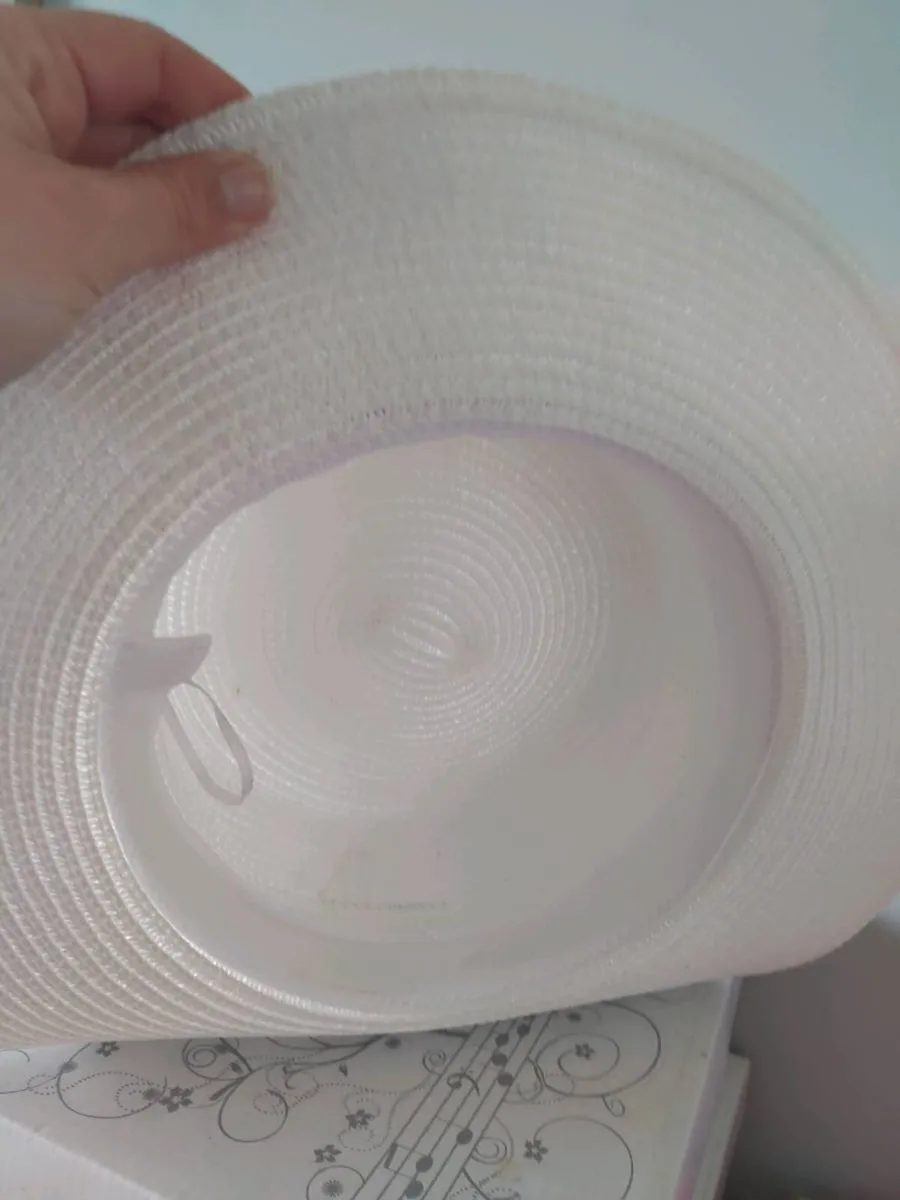 New elegant hat white - Image 2