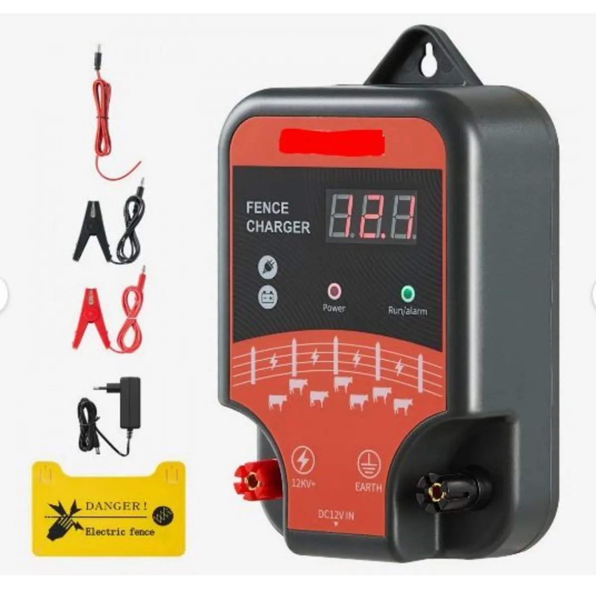 Electric Fence Charger, 10kV 3J, AC DC Electric - Image 1