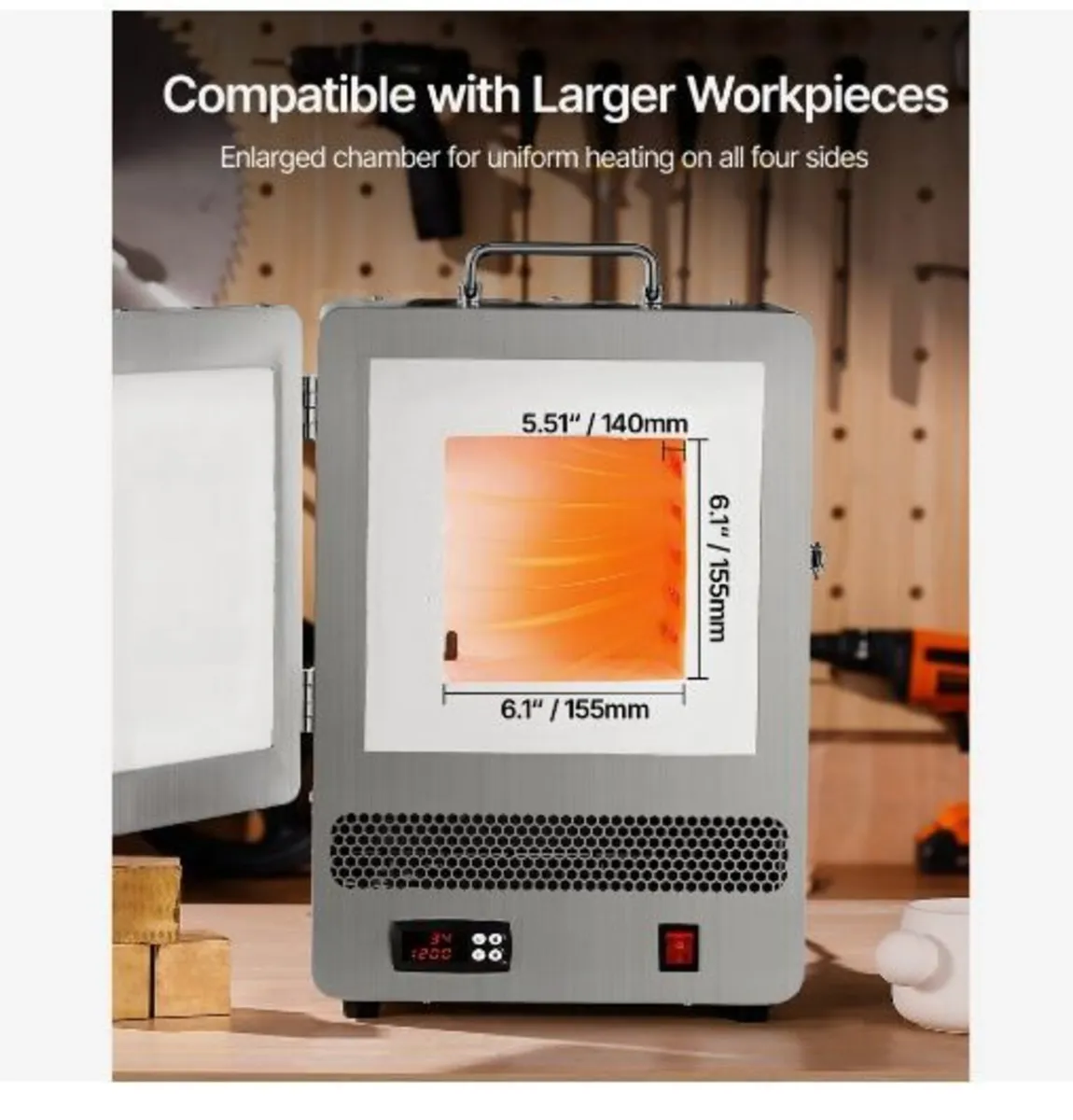 Tabletop Kiln Melter, 1500W - Image 4