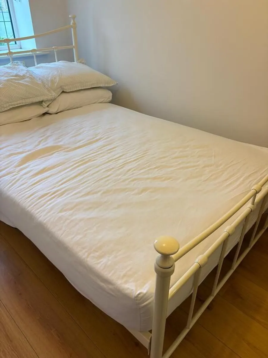 Double Bed Frame and Mattres - Image 3