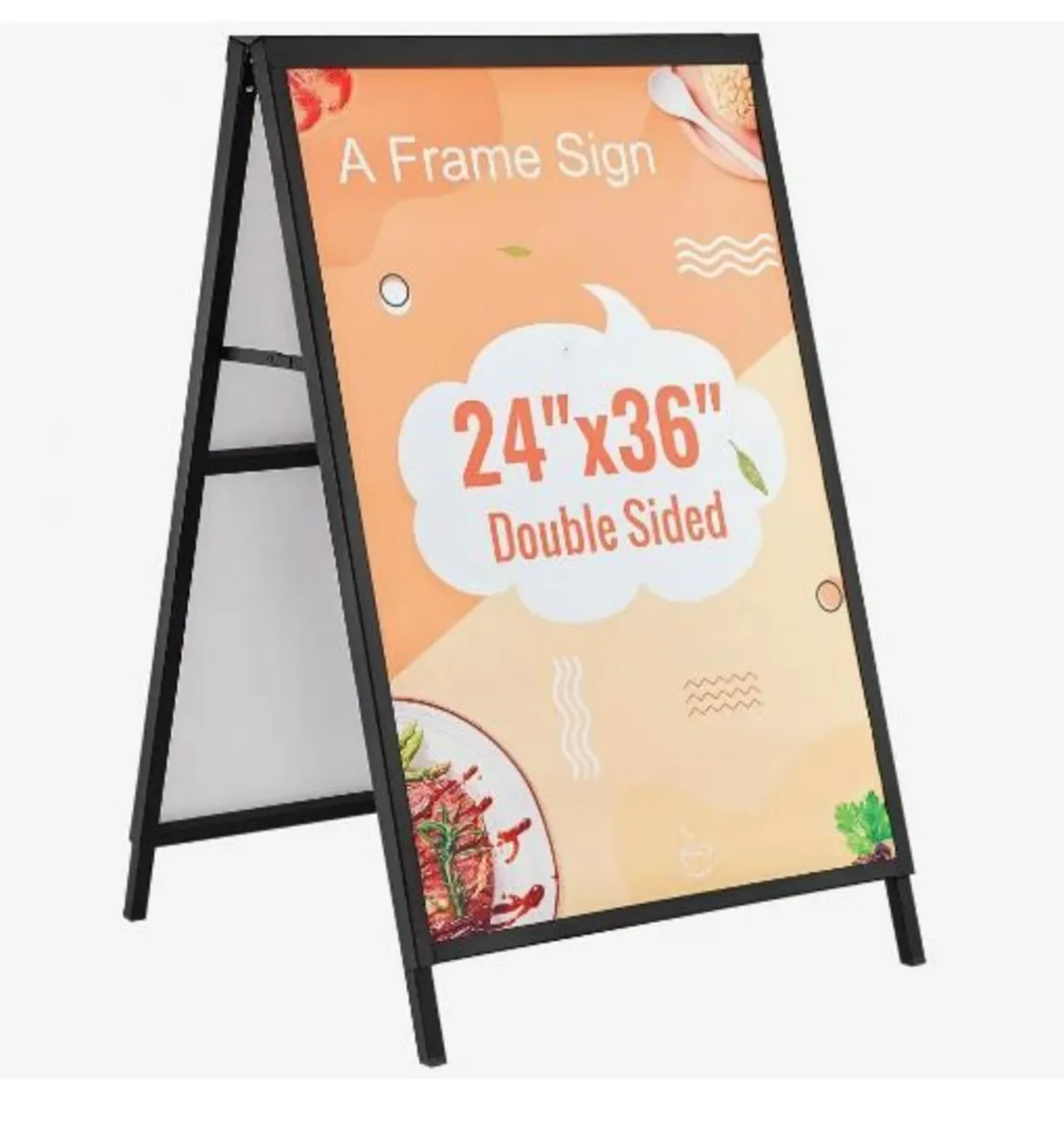 A Frame Sidewalk Sign, 24x36 Inch - Image 1
