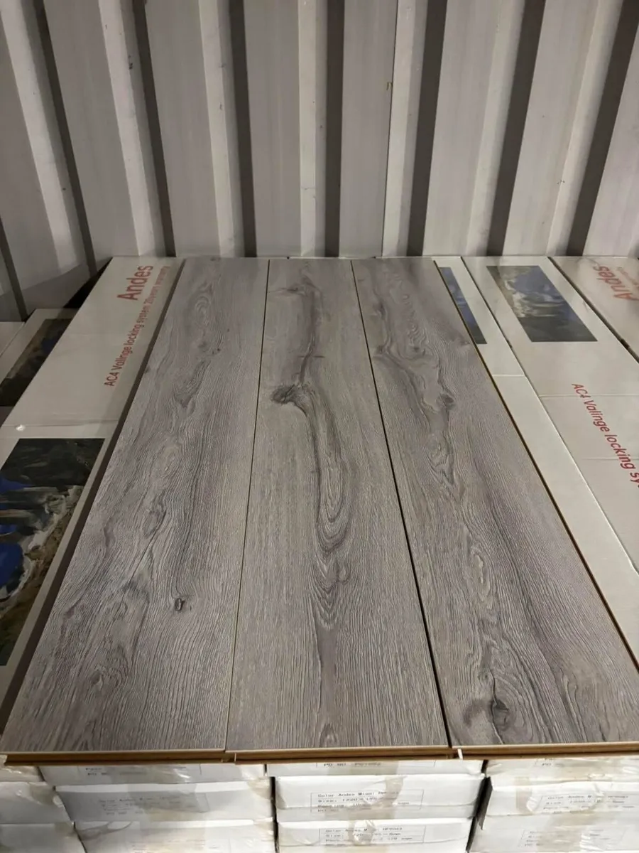 New laminate flooring