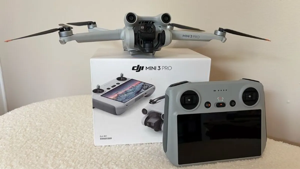 DJI Mini 3 Pro with DJI RC - Excellent Condition & Boxed - Image 1