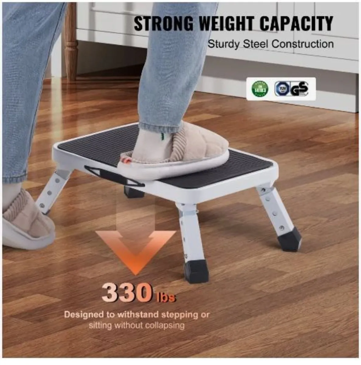 Step Stool 1-Step 150KG Capacity - Image 4
