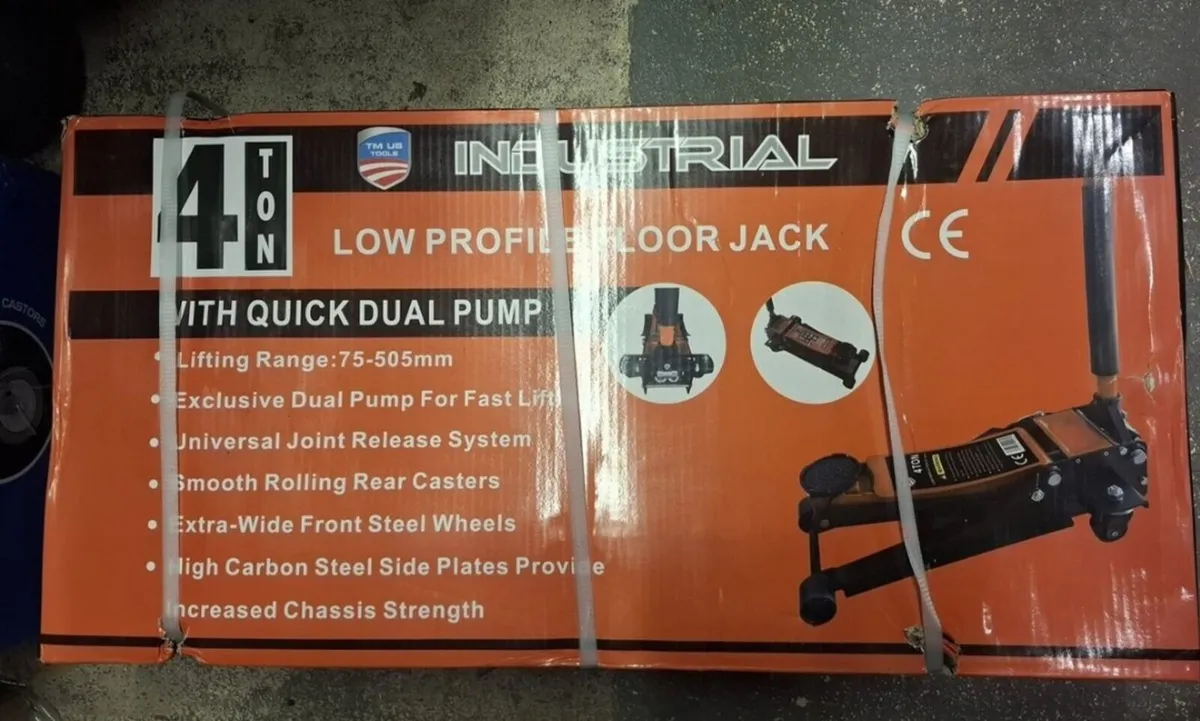 TM US 4ton low profile heavy duty jack - Image 1