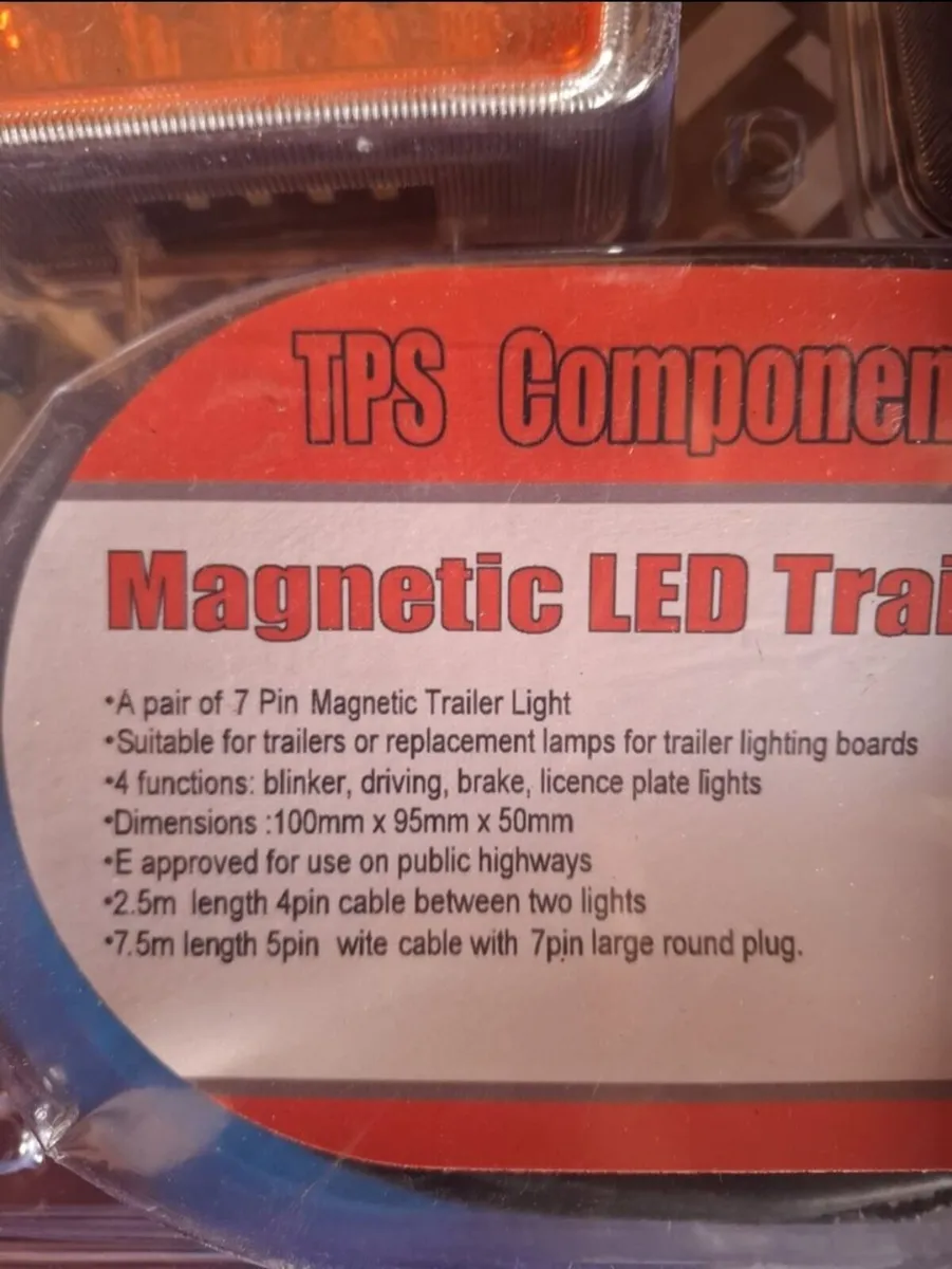 LED Magnetic trailer lights - Image 2