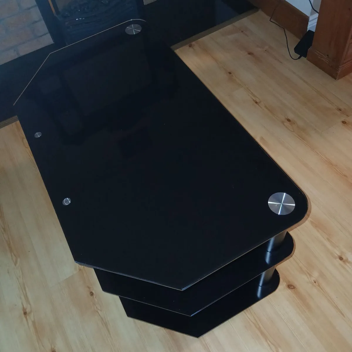 Glass T V Table - Image 2
