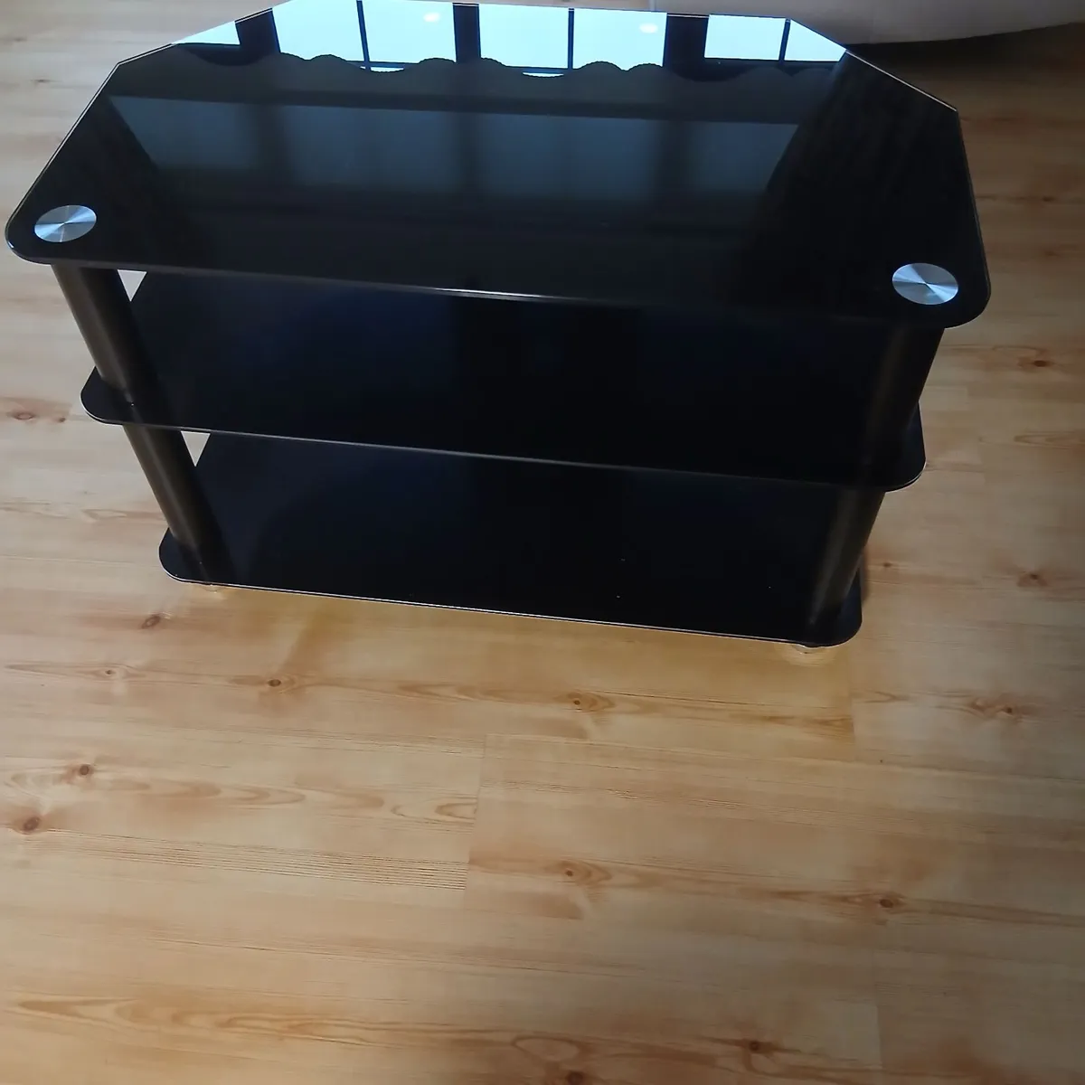 Glass T V Table - Image 1