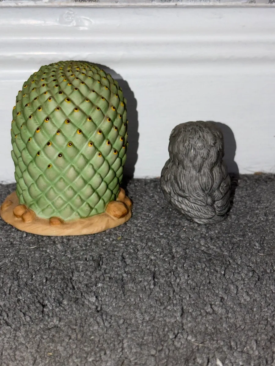 Vintage Franklin Mint Owl Figurine - Image 3