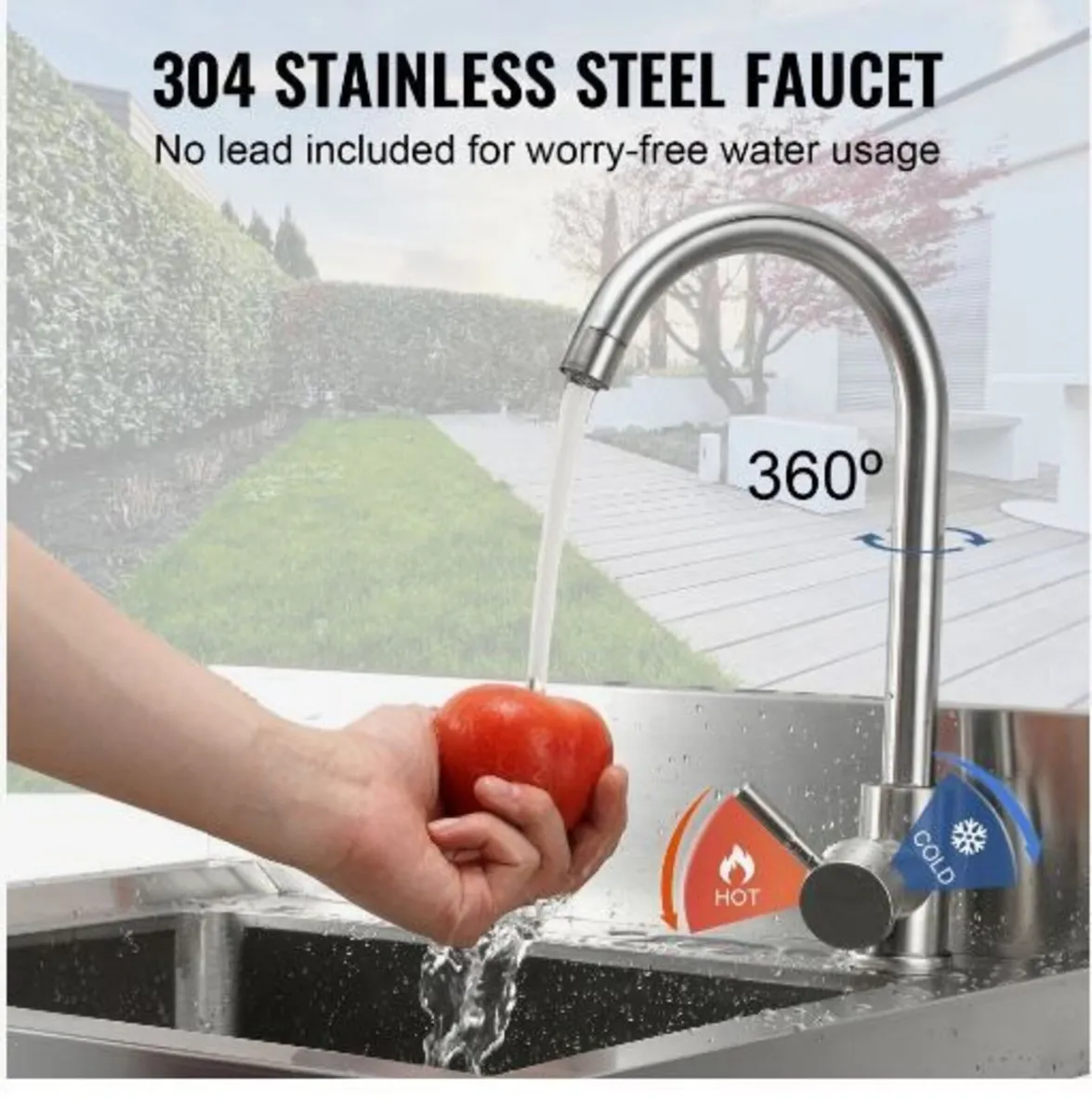 Stainless Steel Utility Sink - Image 2