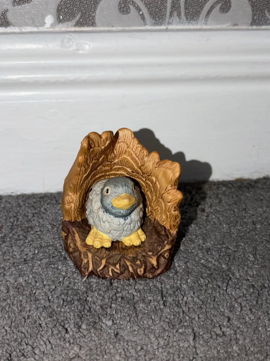 Vintage Franklin Mint Bluebird Figurine - Image 1