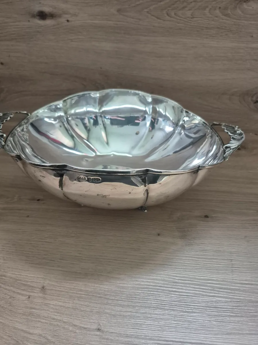 Sterling silver antique large pot 925 - Image 2