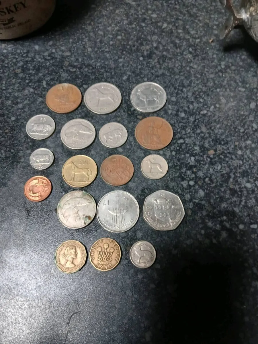 Few old coins