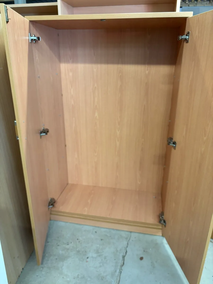 Beech storage cabinets - Image 3