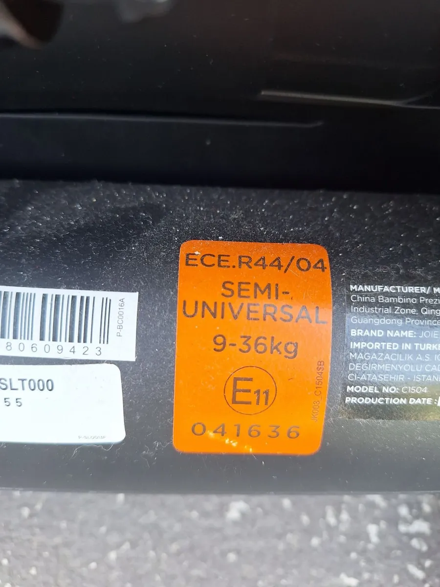 Joie high back isofix booster - Image 2