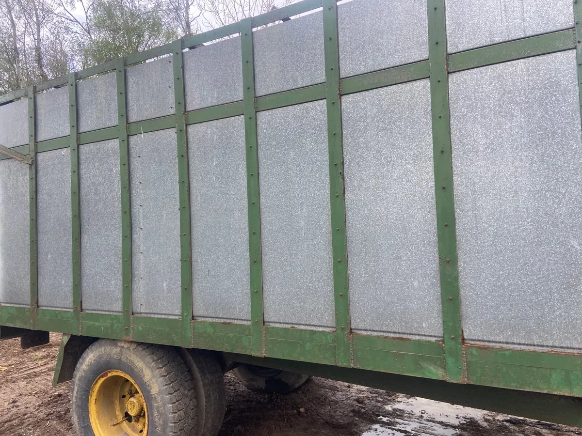 Cattle trailer 14ft x8 - Image 4