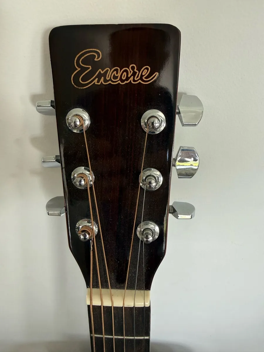 Encore full size acoustic guitar - Image 2