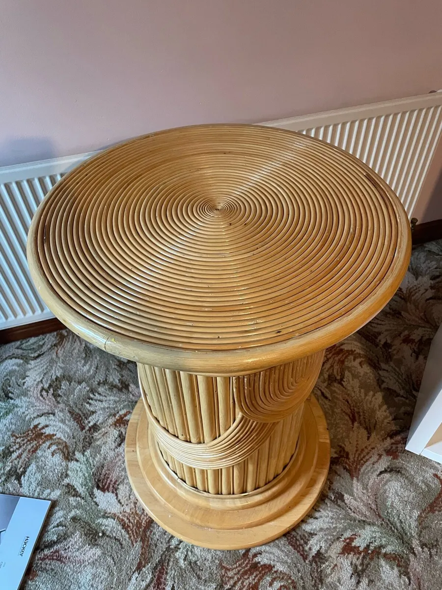 2 Unique Bamboo plinths - Image 3