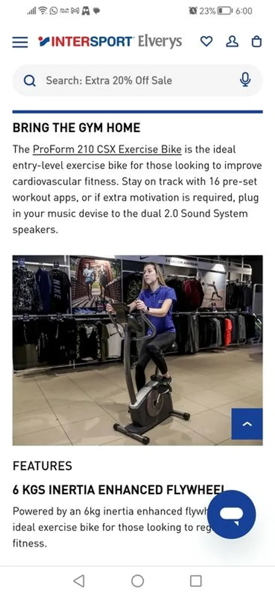 exercise bike - Image 3