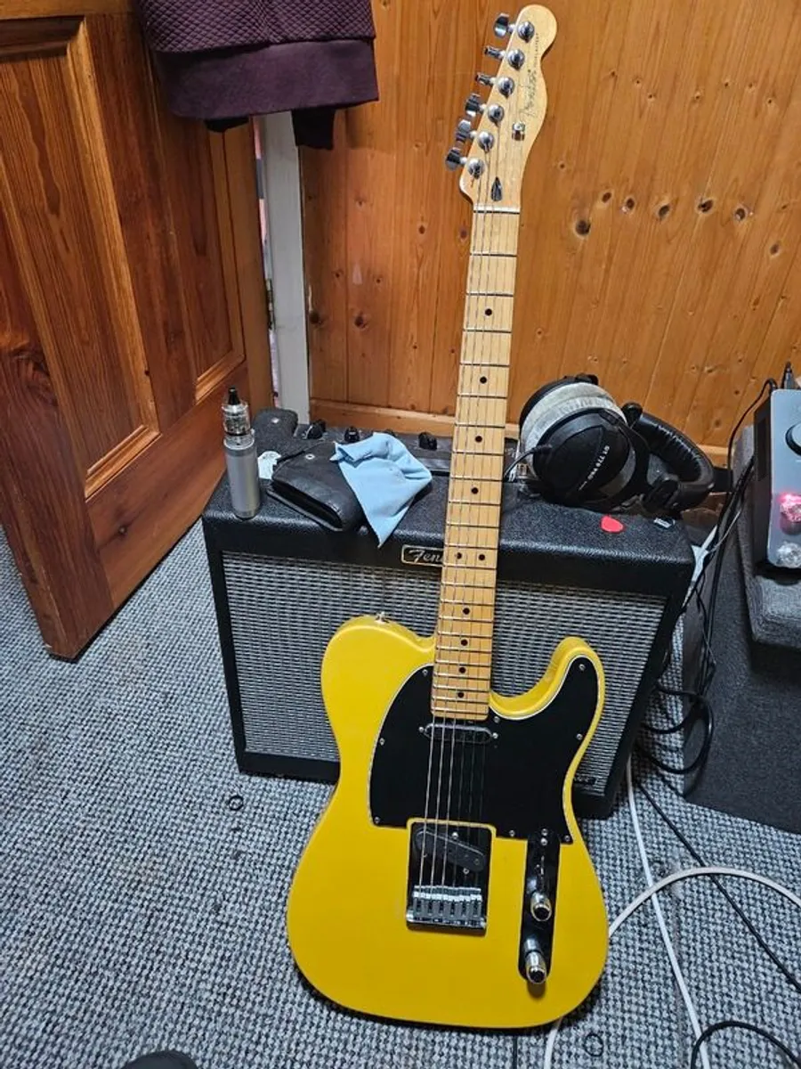 Fender player ii modified telecaster Upgraded with bareknuckle nomads - Image 1