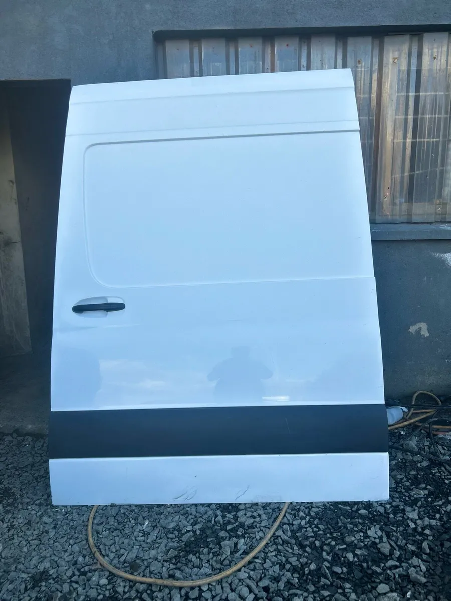 Mercedes sprinter VW Crafter Sliding Door - White - Image 2