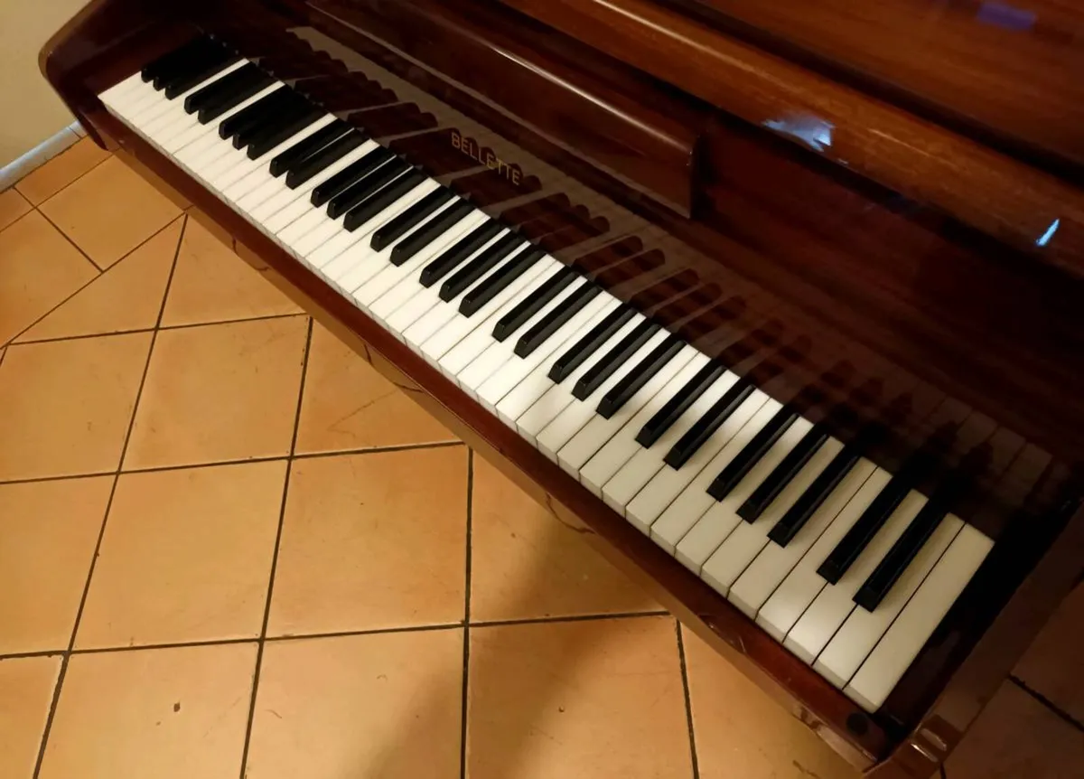 Miniature Piano | Restored | Mahogany - Image 4