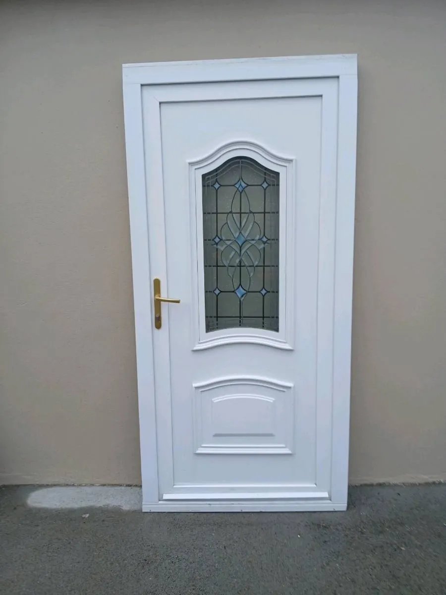 White/White PVC door