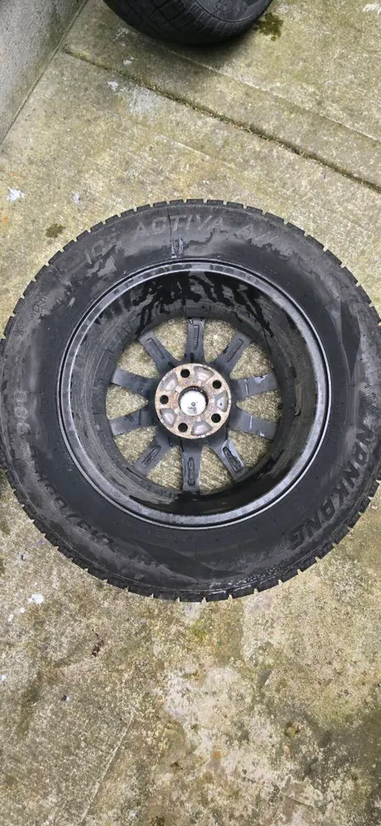For Sale: Set of 4 Wheels & Tires 🚗💨

​Size: 215 - Image 1