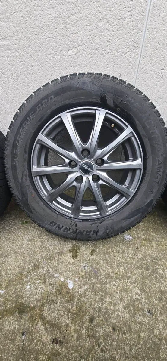 For Sale: Set of 4 Wheels & Tires 🚗💨

​Size: 215 - Image 3