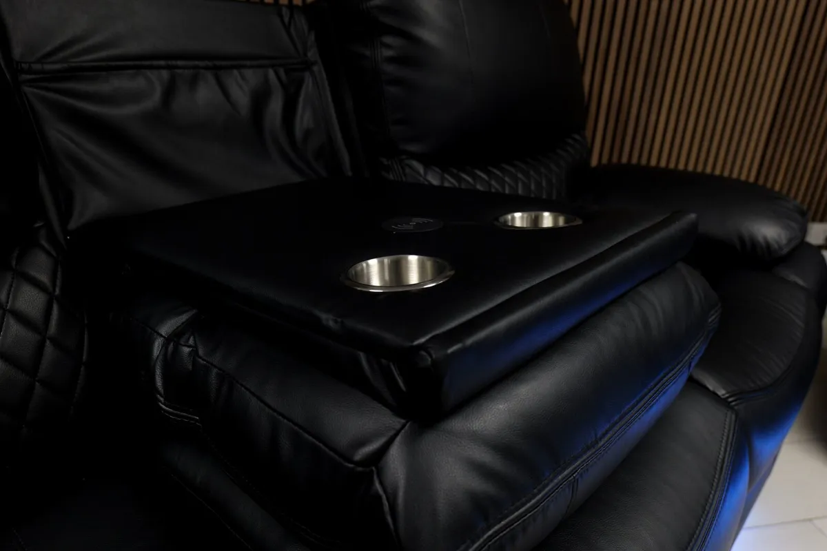 Rita Electric Leather Recliner Sofa Set - Image 4