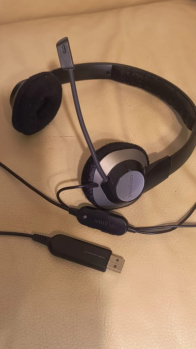 Headset Creative HS-720, USB for computer, on-ear, - Image 2