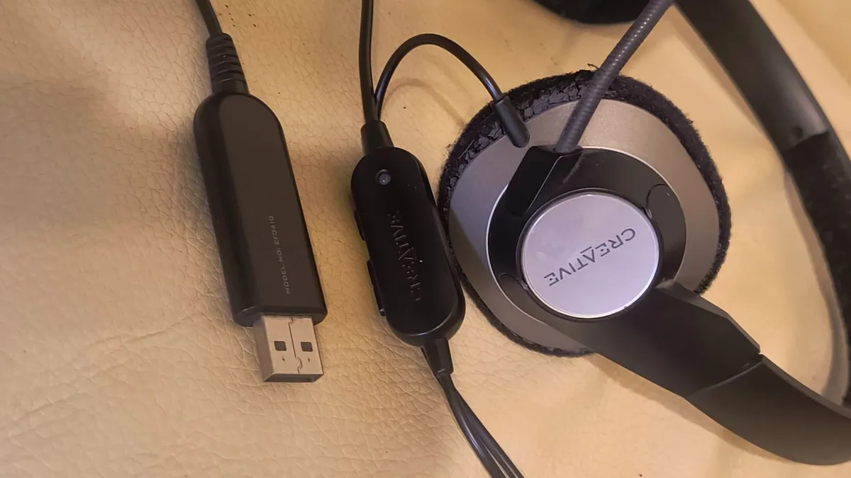 Headset Creative HS-720, USB for computer, on-ear, - Image 1