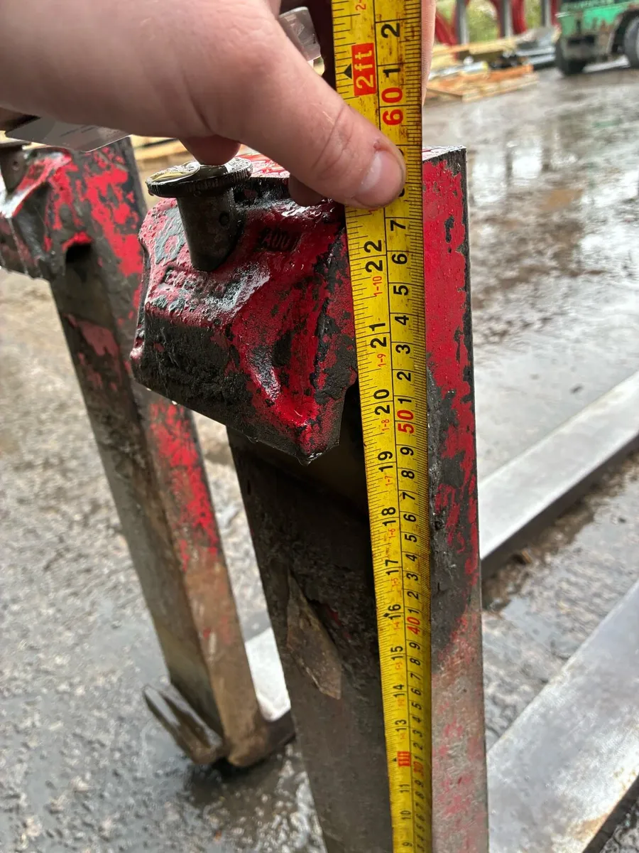 Genuine Hyster pallet forks for sale 1200mm 20” - Image 4