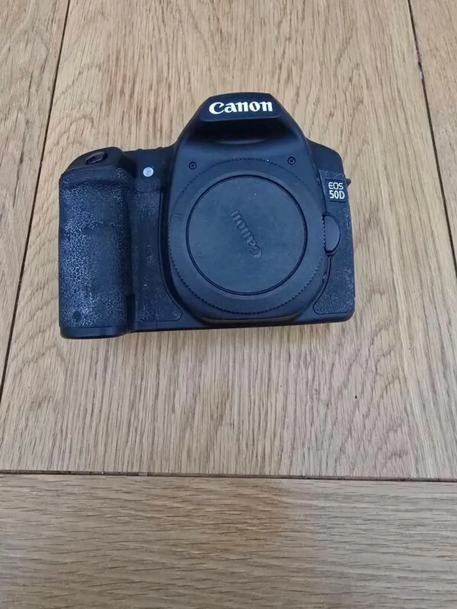 Canon 50D Body + Accessories - Image 1