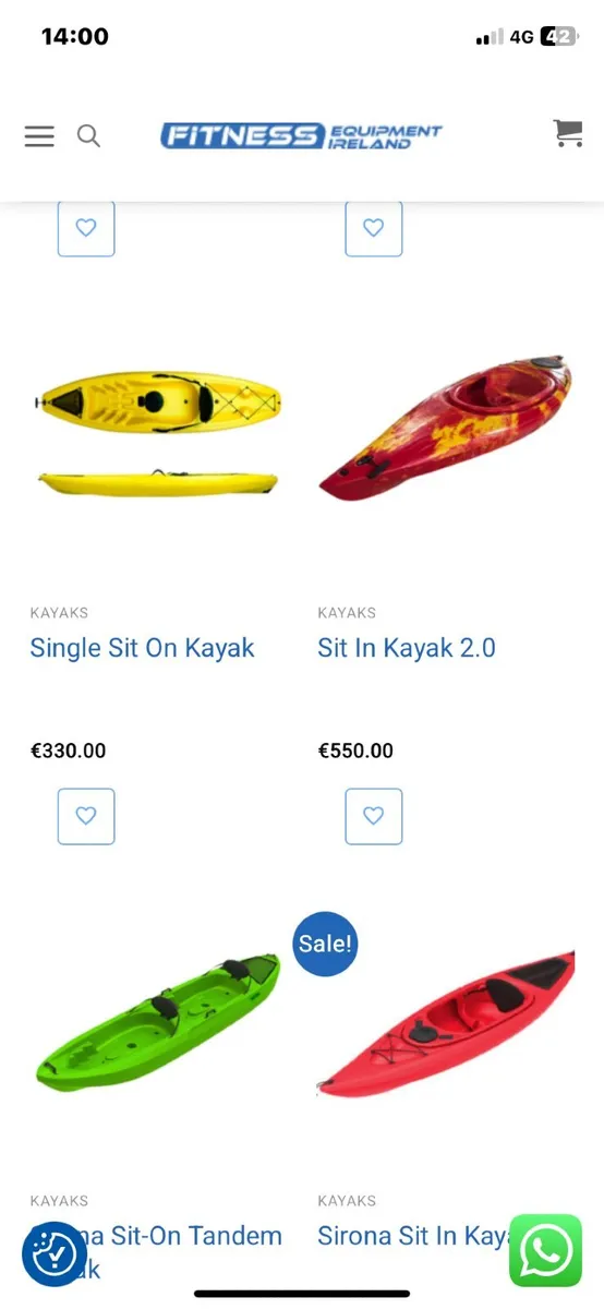 2 Tarpon 100 kayaks - Image 1