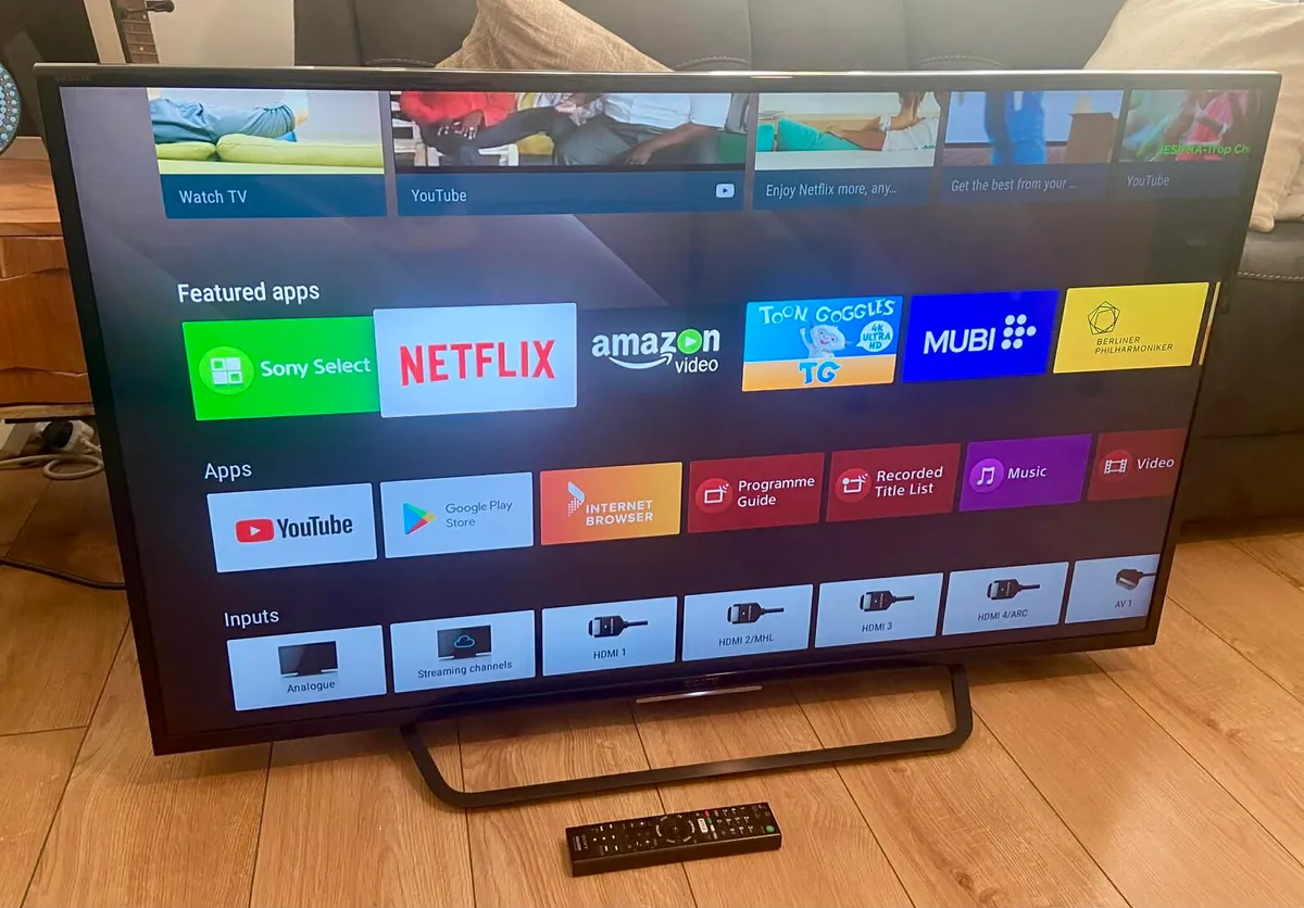 Sony 49" 4K Smart Android TV - Image 1