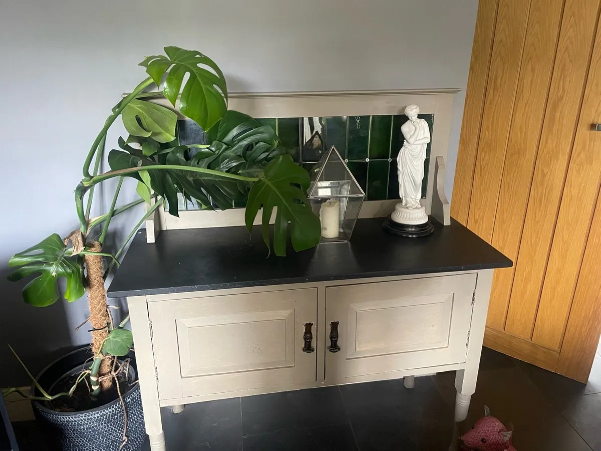 Edwardian tiled sideboard - Image 2