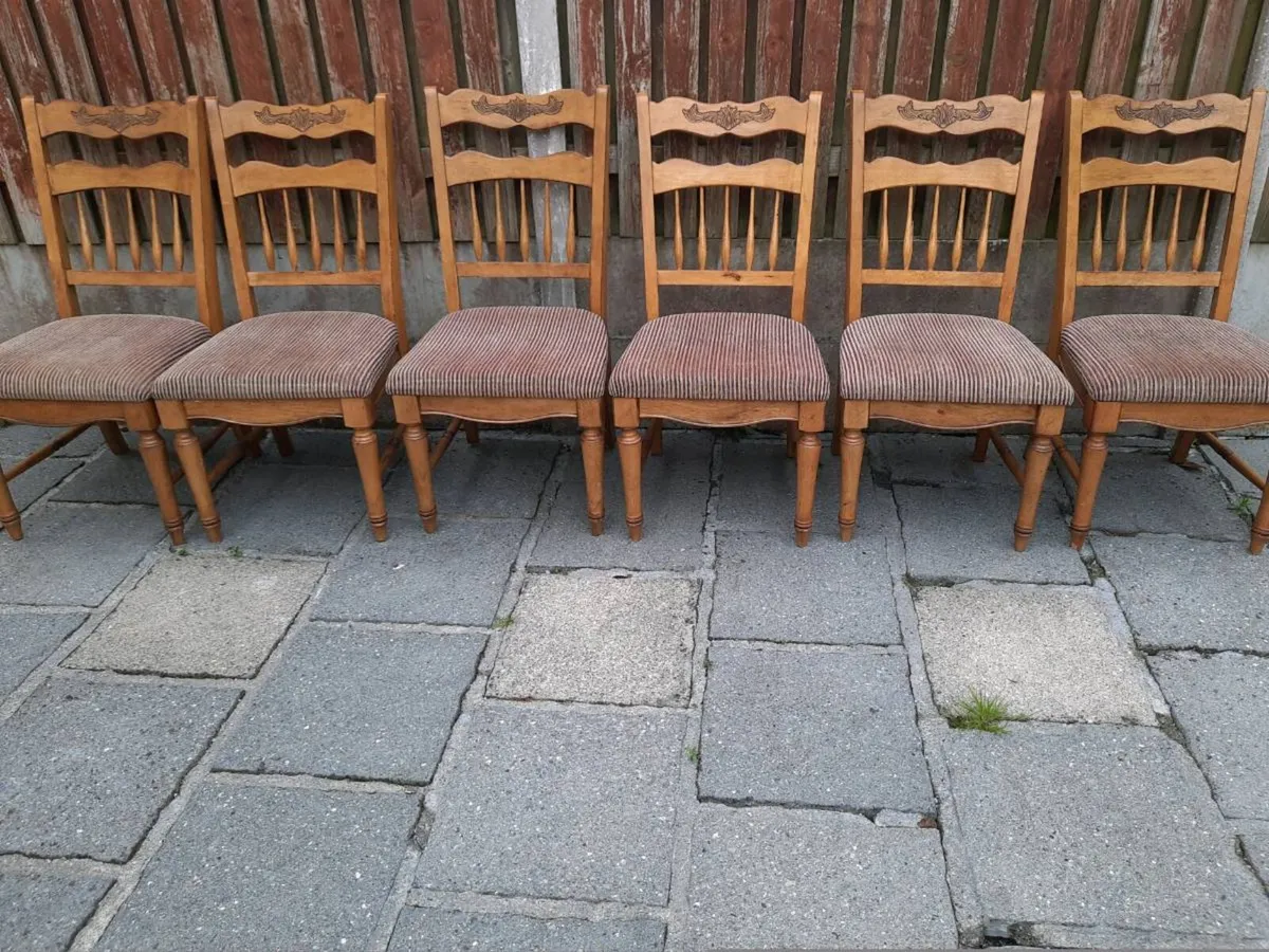 6 kitchen chairs
