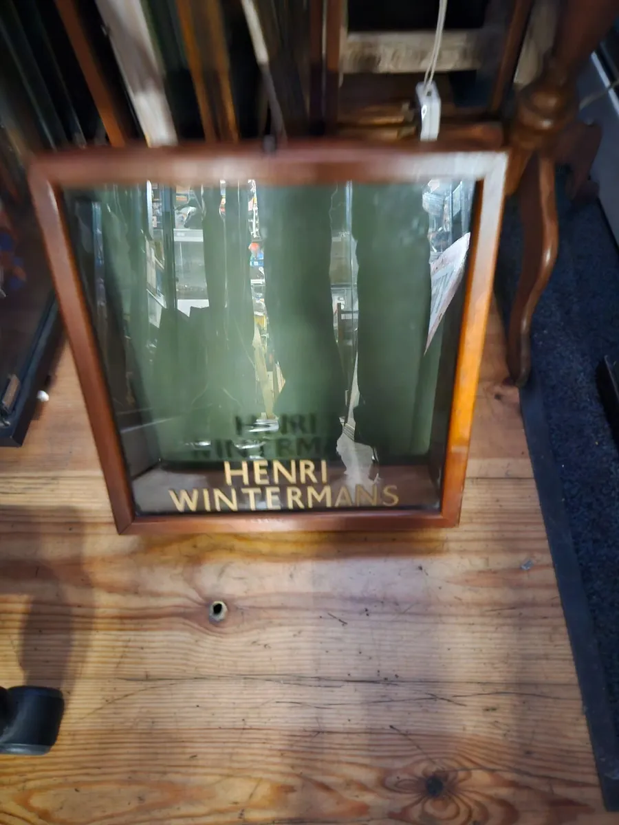 Vintage Henri Wintermans Counter Top Display Cabin - Image 1