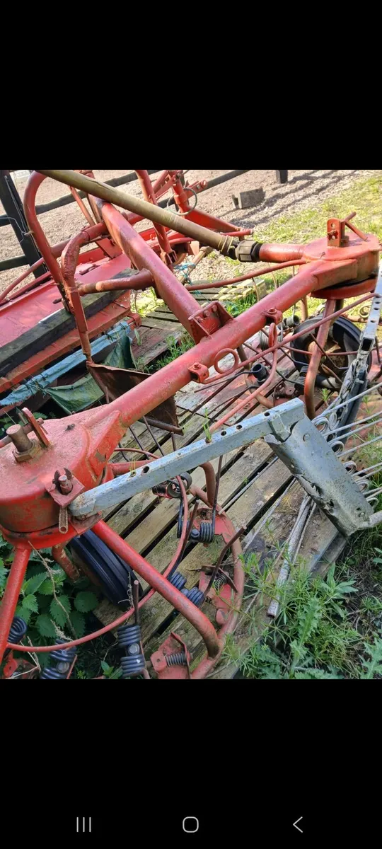 Hay rake and mower - Image 2