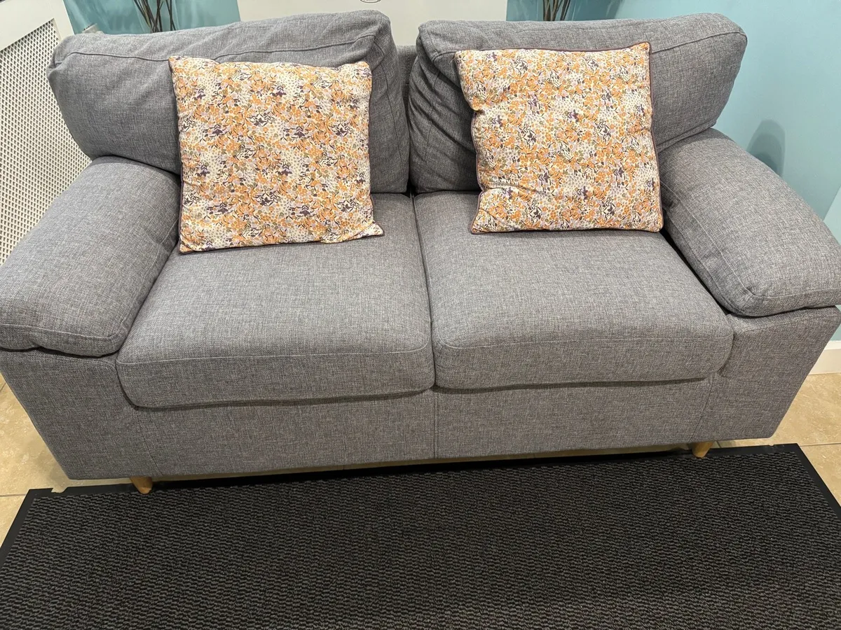 2-Seater Fabric Sofa for Sale - Image 1