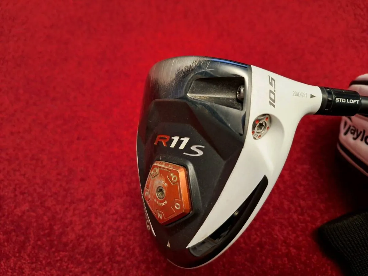 Taylormade driver and 5 wood - Image 4